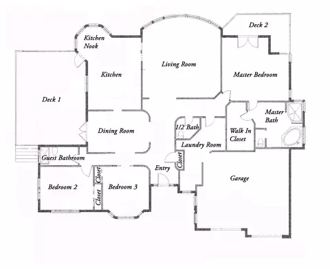Floorplan - 1440 Dog Bar, Colfax, CA 95713 photo 1 of 1