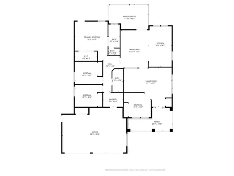 Floorplan - 6322 Leaflet Ln, Hughson, CA 95326 photo 1 of 1