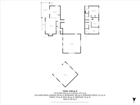Floorplan - 5454 Crestline Dr, Foresthill, CA 95631 photo 1 of 2
