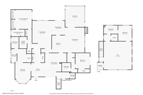Floorplan - 5033 El Cemonte Ave, Davis, CA 95618 photo 3 of 3