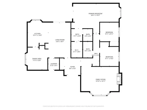 Floorplan - 2613 Mill Oak Dr, Modesto, CA 95355 photo 2 of 2