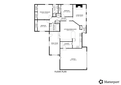 Floorplan - 3413 Joanna Dr, Modesto, CA 95355 photo 1 of 1