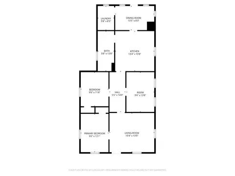 Floorplan - 821 Sutter Ave, Modesto, CA 95351 photo 1 of 1