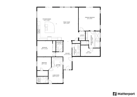 Floorplan - 2013 Van Ruiten Dr, Lodi, CA 95242 photo 1 of 1
