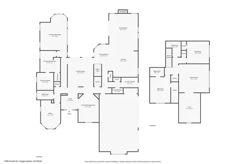 Floorplan - 1380 Knolls Dr, Copperopolis, CA 95228 photo 3 of 3