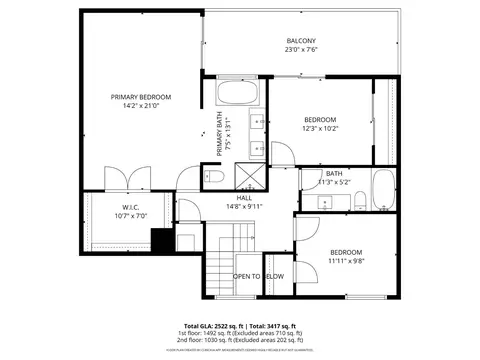 Floorplan - 2228 Cheyenne Way, Modesto, CA 95356 photo 2 of 3