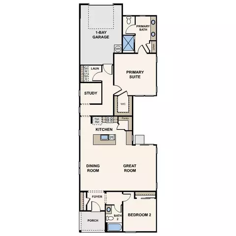 Floorplan - 1013 Vanderbilt Ter, Davis, CA 95618 photo 1 of 1