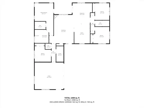 Floorplan - 18814 Norlene Way, Grass Valley, CA 95949 photo 1 of 1