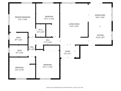 Floorplan - 912 Los Robles, Davis, CA 95618 photo 1 of 1