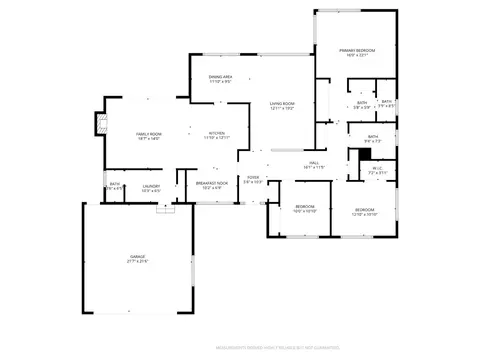 Floorplan - 2851 Royal Palm Way, Carmichael, CA 95608 photo 1 of 1