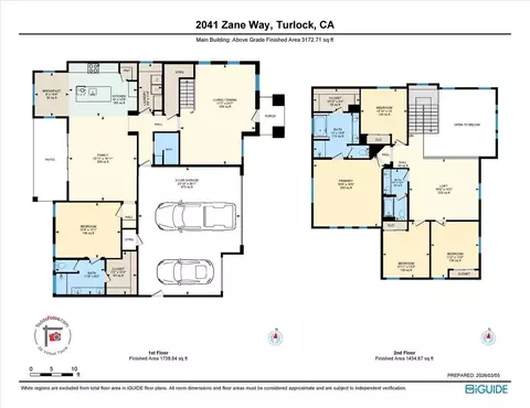 Floorplan - 2041 Zane Way, Turlock, CA 95382 photo 1 of 1