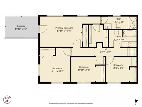Floorplan - 4041 Glider Rd, Placerville, CA 95667 photo 2 of 4