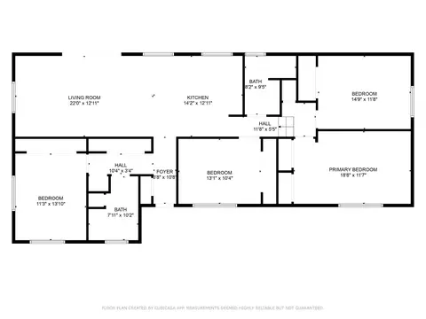 Floorplan - 403 Kerr Ave, Modesto, CA 95354 photo 1 of 1