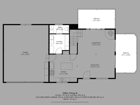 Floorplan - 1660 Columbia Way, Arnold, CA 95223 photo 7 of 8