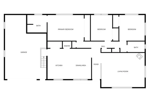 Floorplan - 6637 Baralee Ln, Placerville, CA 95667 photo 1 of 1