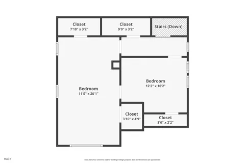 Floorplan - 594 High St, Sonora, CA 95370 photo 2 of 4