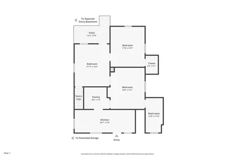 Floorplan - 594 High St, Sonora, CA 95370 photo 1 of 4