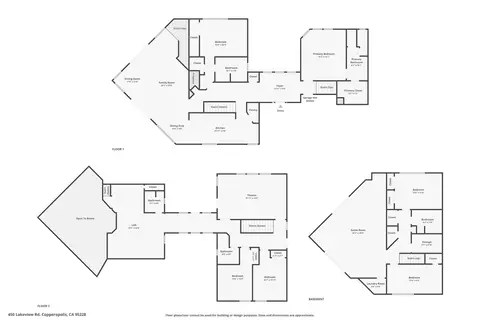 Floorplan - 450 Lakeview Rd, Copperopolis, CA 95228 photo 1 of 1