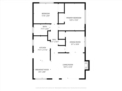 Floorplan - 3543 Tarro Way, Carmichael, CA 95608 photo 1 of 1