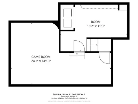 Floorplan - 623 10th St, Davis, CA 95616 photo 3 of 3