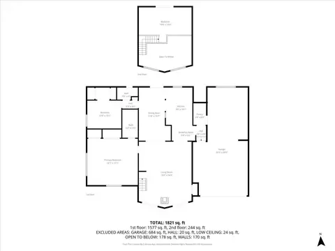 Floorplan - 1813 Union Ridge Rd, Placerville, CA 95667 photo 1 of 1