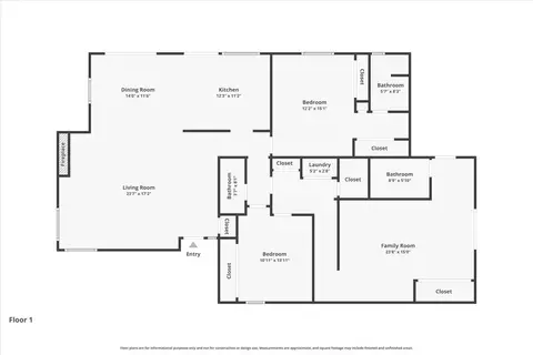 Floorplan - 16631 Oscar Dr, Grass Valley, CA 95949 photo 1 of 1