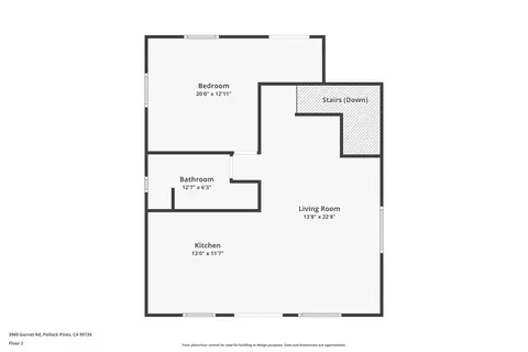 Floorplan - 3960 Garnet Rd, Pollock Pines, CA 95726 photo 3 of 3