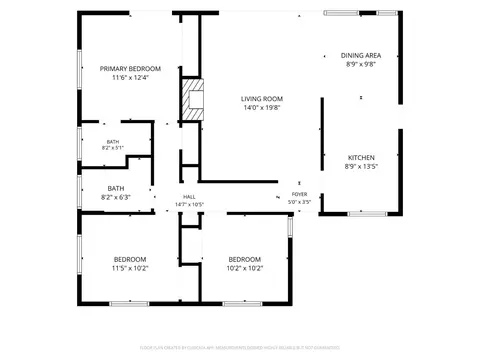 Floorplan - 1437 W Elm St, Lodi, CA 95242 photo 1 of 1