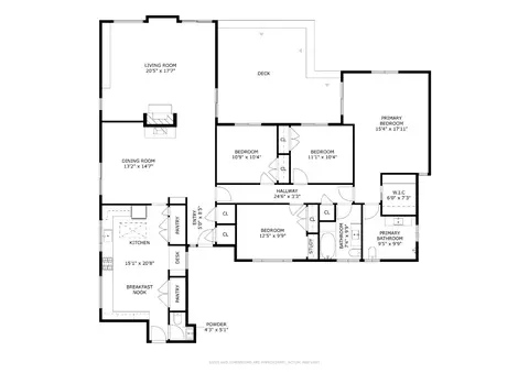 Floorplan - 436 Scripps Dr, Davis, CA 95616 photo 1 of 1