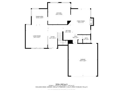 Floorplan - 4925 Puma Way, Carmichael, CA 95608 photo 1 of 2