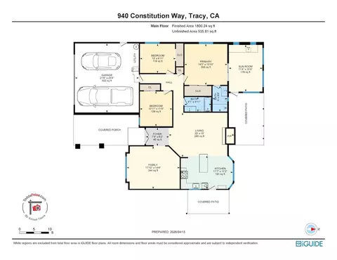 Floorplan - 940 Constitution Way, Tracy, CA 95376 photo 1 of 2