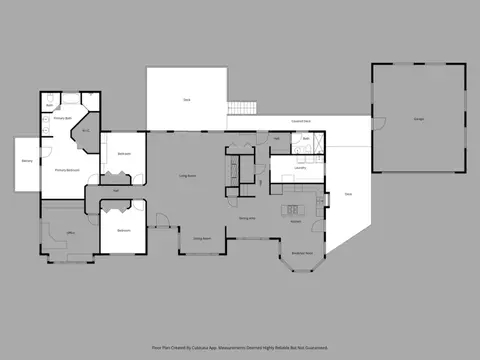 Floorplan - 999 Grizzly Way, Arnold, CA 95223 photo 3 of 3