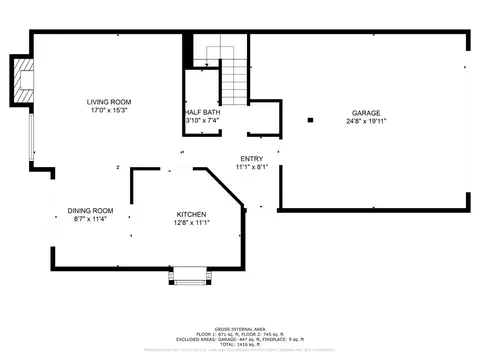 Floorplan - 4062 Quarry Ct, Loomis, CA 95650 photo 2 of 3