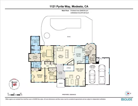 Floorplan - 1121 Pyrite Way, Modesto, CA 95355 photo 1 of 1