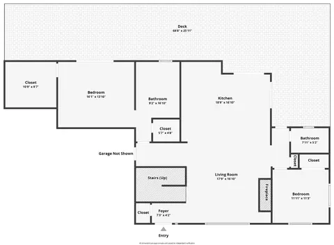 Floorplan - 3321 Menominee Ct, Arnold, CA 95223 photo 1 of 2