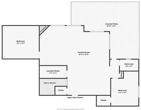 Floorplan - 3321 Menominee Ct, Arnold, CA 95223 photo 2 of 2