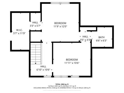 Floorplan - 6512 Landis Ave, Carmichael, CA 95608 photo 2 of 2