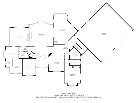 Floorplan - 5244 Fair Oaks Blvd, Carmichael, CA 95608 photo 1 of 3