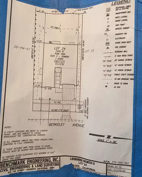 Floorplan - 3705 N Berkeley Ave, Turlock, CA 95382 photo 2 of 2