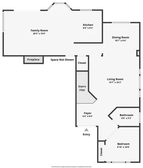 Floorplan - 420 Falcon Ct, Tracy, CA 95376 photo 1 of 2