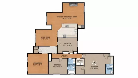 Floorplan - 2401 Ellison Dr, Modesto, CA 95355 photo 1 of 3