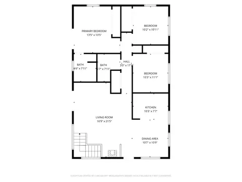 Floorplan - 7184 Pine Cone Dr, Pollock Pines, CA 95726 photo 2 of 3