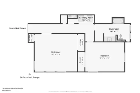 Floorplan - 1561 Elsdon Cir, Carmichael, CA 95608 photo 6 of 8