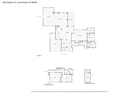 Floorplan - 1561 Elsdon Cir, Carmichael, CA 95608 photo 2 of 8