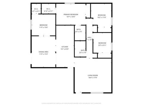 Floorplan - 1464 Denise Dr, Ripon, CA 95366 photo 1 of 1