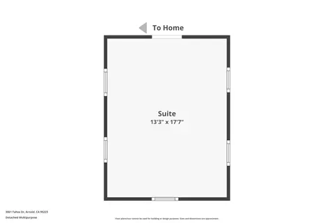 Floorplan - 3061 Tahos Dr, Dorrington, CA 95223 photo 3 of 5