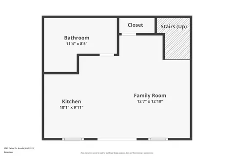 Floorplan - 3061 Tahos Dr, Dorrington, CA 95223 photo 1 of 5