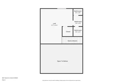 Floorplan - 3061 Tahos Dr, Dorrington, CA 95223 photo 5 of 5