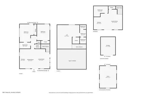 Floorplan - 3061 Tahos Dr, Dorrington, CA 95223 photo 4 of 5