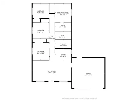 Floorplan - 4581 Meadow Way, Olivehurst, CA 95961 photo 1 of 1